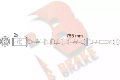 Контакт R BRAKE 610535RB